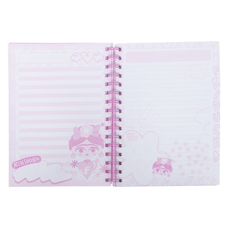 Cuaderno-escolar-Friducha-rosa